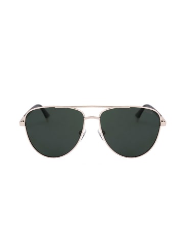 Polaroid Herren-Sonnenbrille in Schwarz/ Gold