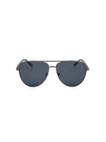 Polaroid Herren-Sonnenbrille in Anthrazit/ Dunkelblau