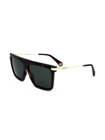 Polaroid Herren-Sonnenbrille in Braun/ Schwarz