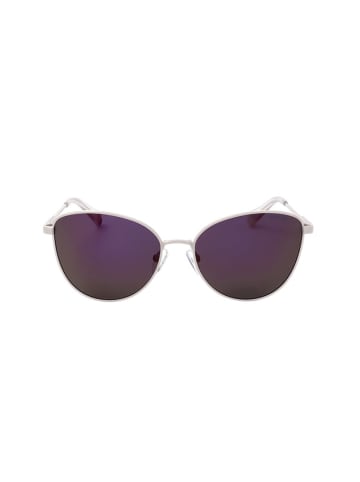 Polaroid Damskie okulary przeciwsłoneczne w kolorze biało-fioletowym