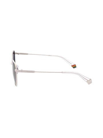 Polaroid Damen-Sonnenbrille in Weiß/ Lila