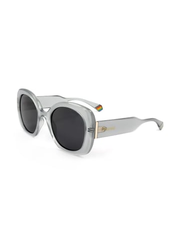 Polaroid Damen-Sonnenbrille in Grau/ Schwarz