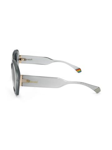 Polaroid Damen-Sonnenbrille in Grau/ Schwarz