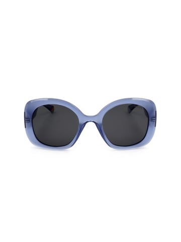 Polaroid Damen-Sonnenbrille in Blau/ Schwarz