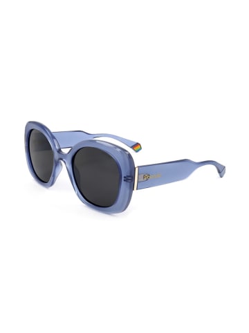 Polaroid Damen-Sonnenbrille in Blau/ Schwarz