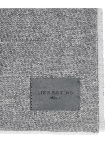 LIEBESKIND BERLIN Wollschal in Grau - (L)240 x (B)50 cm