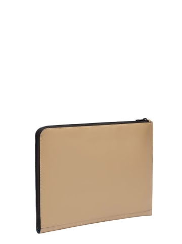 LIEBESKIND BERLIN Laptoptas beige - (B)36 x (H)26 x (D)1 cm