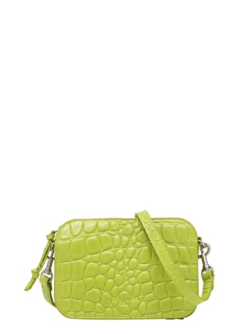 LIEBESKIND BERLIN Leder-Umhängetasche in Limette - (B)20,5 x (H)14,5 x (T)7 cm