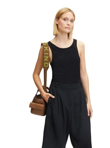 LIEBESKIND BERLIN Leren schouderriem lichtbruin - (L)96 cm