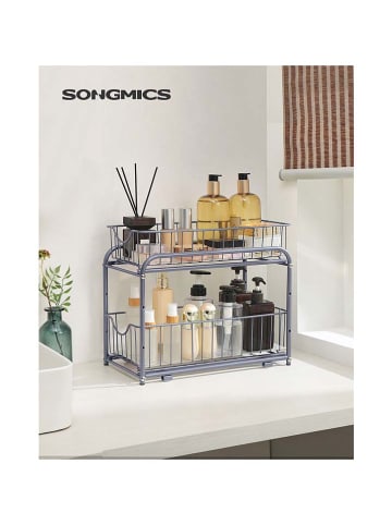SONGMICS Organizer w kolorze szarym - 18 x 31,5 x 36,5 cm