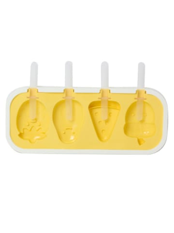 Ard'time Forma do lodów "Gelatéria” w kolorze żółto-białym - 23,5 cm