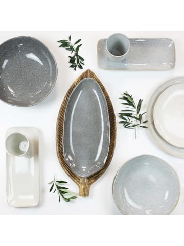 Ard'time 32-częściowy zestaw "Zao" w kolorze szaro-kremowo-niebieskim