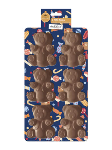 Ard'time Silikon-Backform "Ours" in Braun - (L)26 x (B)17 cm