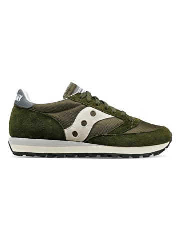 Saucony Skórzane sneakersy "Jazz 81" w kolorze khaki