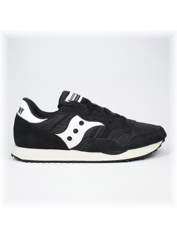 Saucony Leren sneakers "Dxn Trainer Vintage" zwart/wit