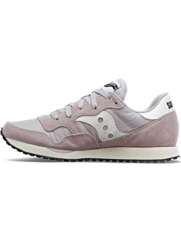 Saucony Leder-Sneakers "DXN Trainer" in Rosa/ Grau
