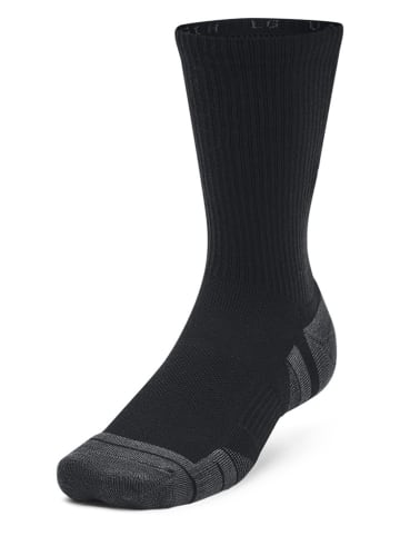 Under Armour Skarpety (3 pary) "Performance Tech" w kolorze czarnym