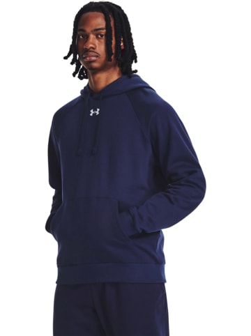 Under Armour Bluza "Rival" w kolorze granatowym