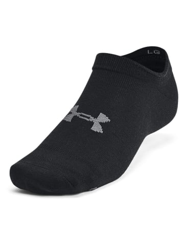 Under Armour 6er-Set: Trainingssocken "Essential No Show" in Schwarz