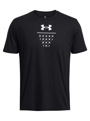 Under Armour Koszulka "Bball Net Icon" w kolorze czarnym