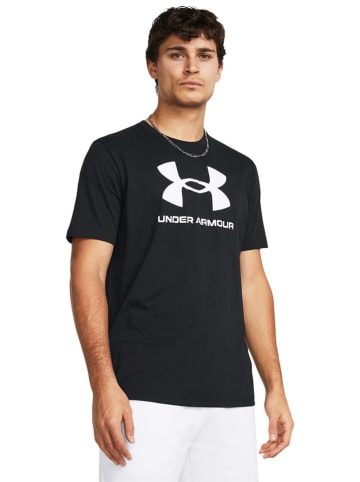Under Armour Koszulka "Sport Style" w kolorze czarnym