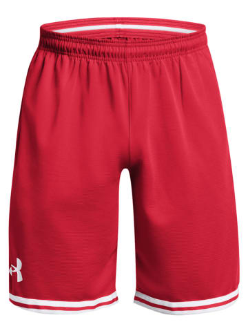 Under Armour Szorty sportowe "Perimeter" w kolorze czerwonym