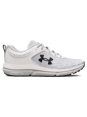 Under Armour Skórzane buty "Charged Assert 10" w kolorze białym do biegania