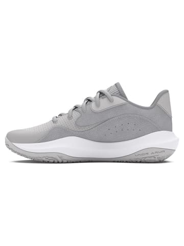 Under Armour Leren trainingsschoenen "Lockdown 7 Low" grijs