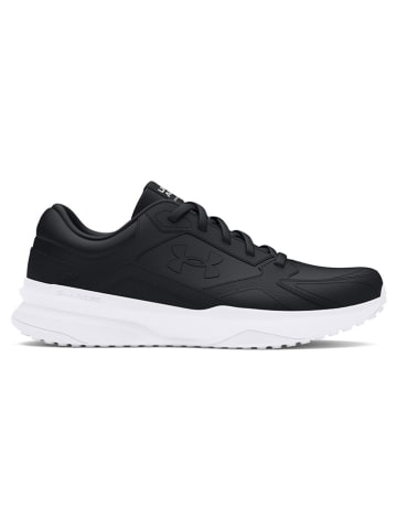 Under Armour Leren trainingsschoenen "Edge LTHR" zwart