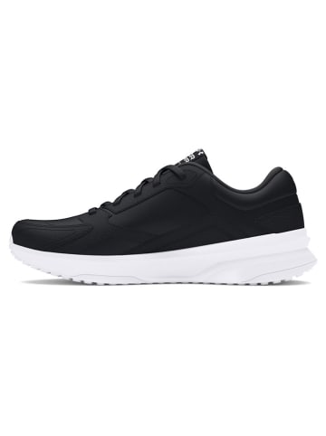 Under Armour Leren trainingsschoenen "Edge LTHR" zwart