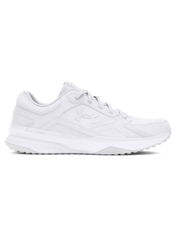 Under Armour Leder-Trainingsschuhe "Edge LTHR" in Weiß
