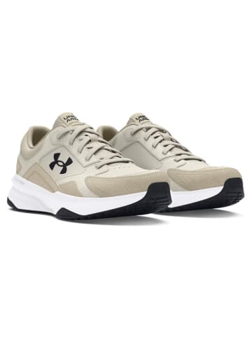 Under Armour Leder-Trainingsschuhe "Edge LTHR" in Beige