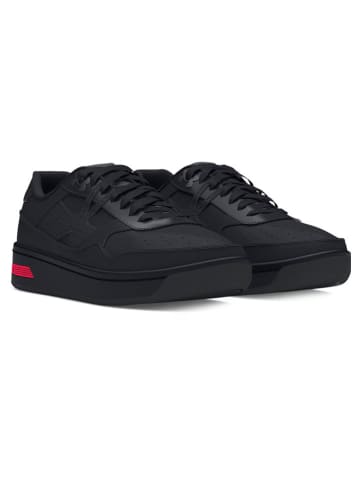 Under Armour Leder-Sneakers "Court 96" in Schwarz