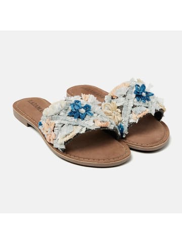 Lazamani Slippers meerkleurig/zwart