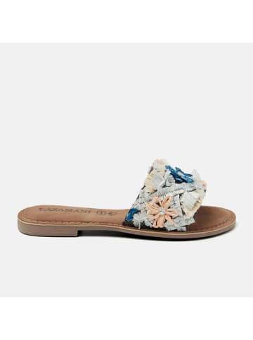 Lazamani Slippers meerkleurig/zwart
