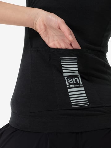 super.natural Fietsshirt "Grava Light" zwart