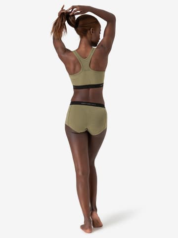 super.natural Sport-BH "Tundra220" in Khaki/ Schwarz