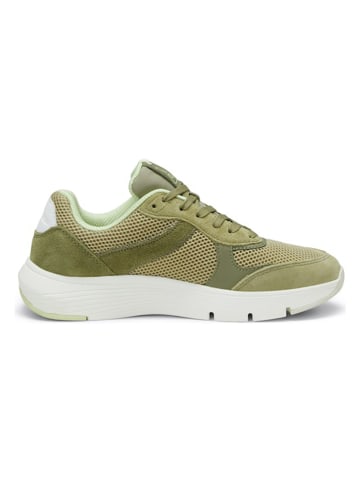 Marc O'Polo Shoes Leren sneakers kaki