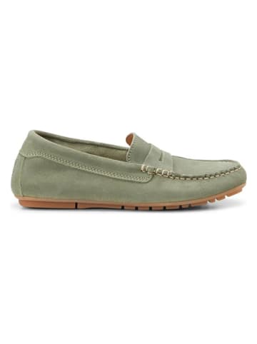 Marc O'Polo Shoes Leder-Mokassins  in Khaki