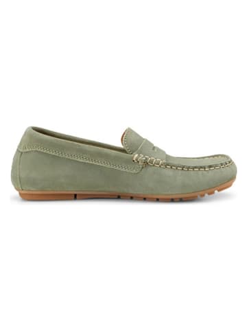 Marc O'Polo Shoes Leder-Mokassins  in Khaki