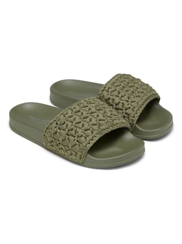Marc O'Polo Shoes Pantoletten in Khaki