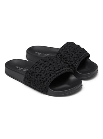 Marc O'Polo Shoes Pantoletten in Schwarz