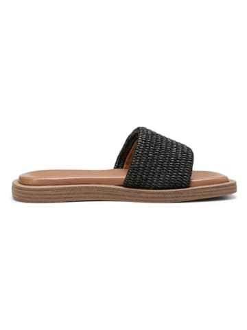 Marc O'Polo Shoes Pantoletten in Schwarz/ Braun