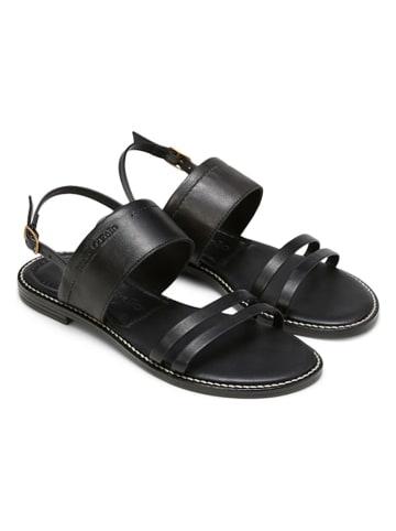 Marc O'Polo Shoes Leren sandalen zwart