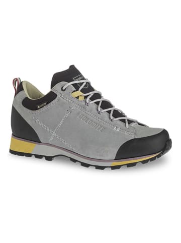 DOLOMITE Leder-Trekkingschuhe "54 Hike Low Evo GTX" in Grau/ Gelb