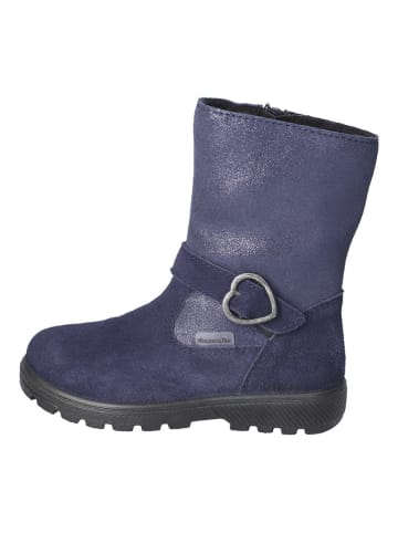 Ricosta Leder-Winterstiefel "Tabea-S" in Dunkelblau