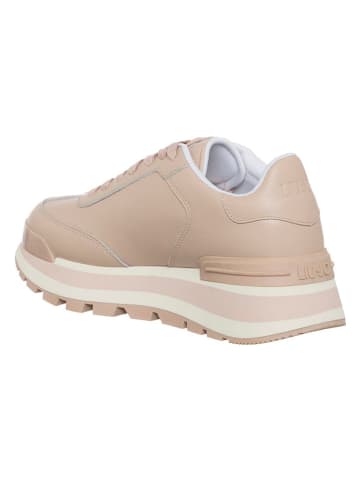Liu Jo Leren sneakers beige