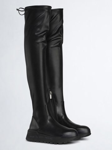 Liu Jo Overknee-Stiefel in Schwarz