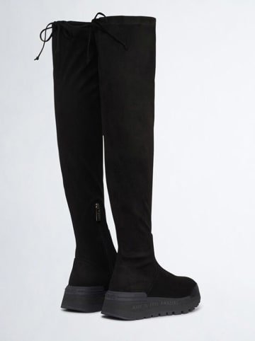 Liu Jo Overknee-Stiefel in Schwarz