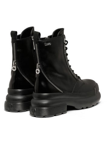 Liu Jo Leren boots zwart